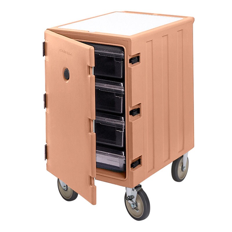 Chariot isotherme - Bacs alimentaires de 46 x 66 cm - 55 x 81.5 x 95.5 cm - Cambro