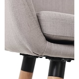 thumbnail of Conjunto de 2 Bancos de Bar Grant em Tecido cinzento