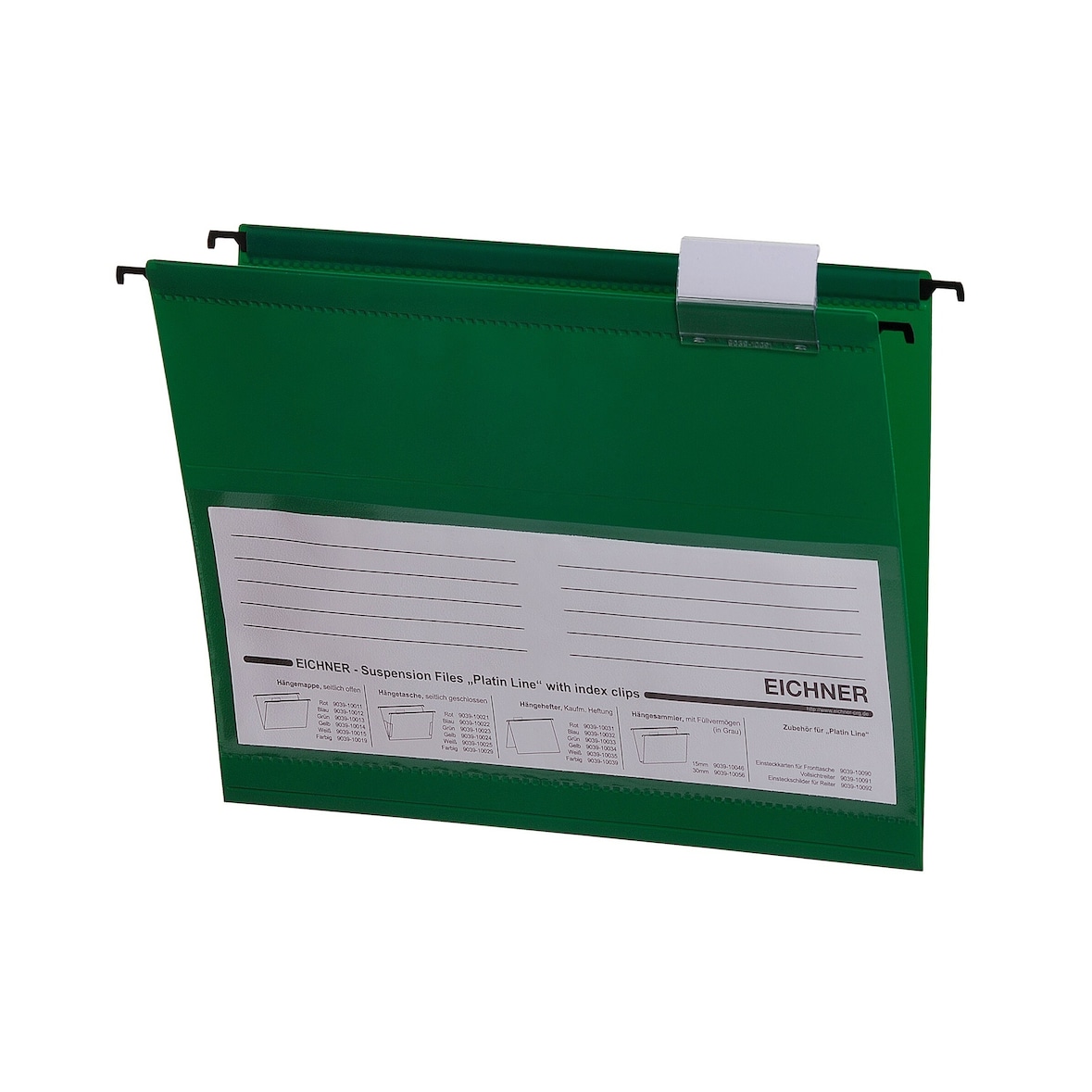 Hängemappe Platin Line 9039-10013 seitlich offen grün 10 Stück