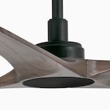 thumbnail of HEYWOOD L Ventilatore nero/legno scuro DC