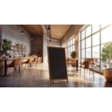 thumbnail of ALLboards Kundenstopper, Aufsteller mit Kreidefläche, einseitig 78×44 cm, Werbeaufsteller