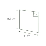 thumbnail of MONOUSO - Burgerpapier fettdicht offen 2S Weiß 18x18,2cm (3000 Stück)