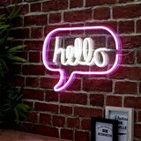 thumbnail of Lampe LED effet néon Hello The Home Deco Factory
