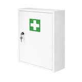 thumbnail of FAP Verbandschrank A, Metall, 2 Fächer, weiß, inkl. Schloss (leer, ohne Füllung)