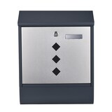 thumbnail of Helloshop26 - Boite aux lettres design porte-journaux design boîte postale murale gris 16_0000110