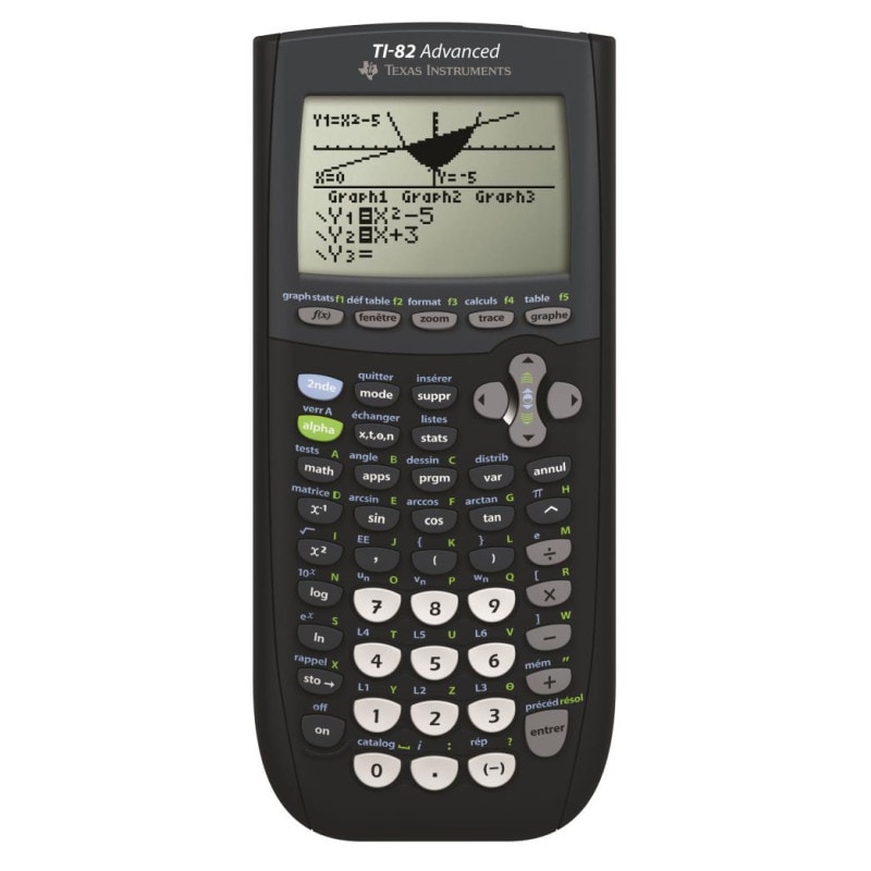 Calculatrice Texas Instruments Ti 82 Advanced Mode Examen