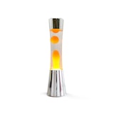 thumbnail of Lampe lave silver 40 cm orange en métal argentée et verre -   Métal Itotal