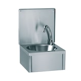 thumbnail of Lave-mains inox mural avec dosseret -Nosem