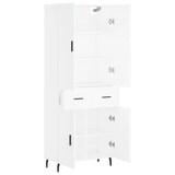 thumbnail of Helloshop26 - Buffet Sideboard Kommode Kleiderschrank Aufbewahrungsmöbel Organizer Küche Wohnzimmer Lounge hoch 69,5 x 34 x 180 cm 02_0032651