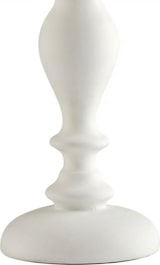 thumbnail of Bonetti Illumina -  Cascina - Shabby-weiße Holzlampe 1 Licht mit Lampenschirm Dm.35 H.57 - Ø35 - BL265-LM-BCO