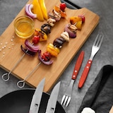 thumbnail of BERGNER - Conjunto de 4 espetos de churrasco 36 cm