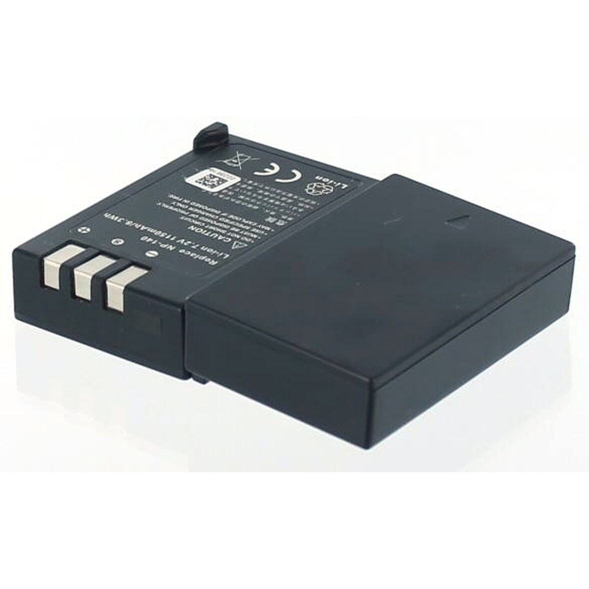 Akku für Fuji NP-140 Li-Ion 7,4 Volt 1100 mAh schwarz