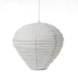 thumbnail of LED Solar Lampion Ballon Gartenlampion weiß D: 30cm H: 30cm Balkon Terrasse