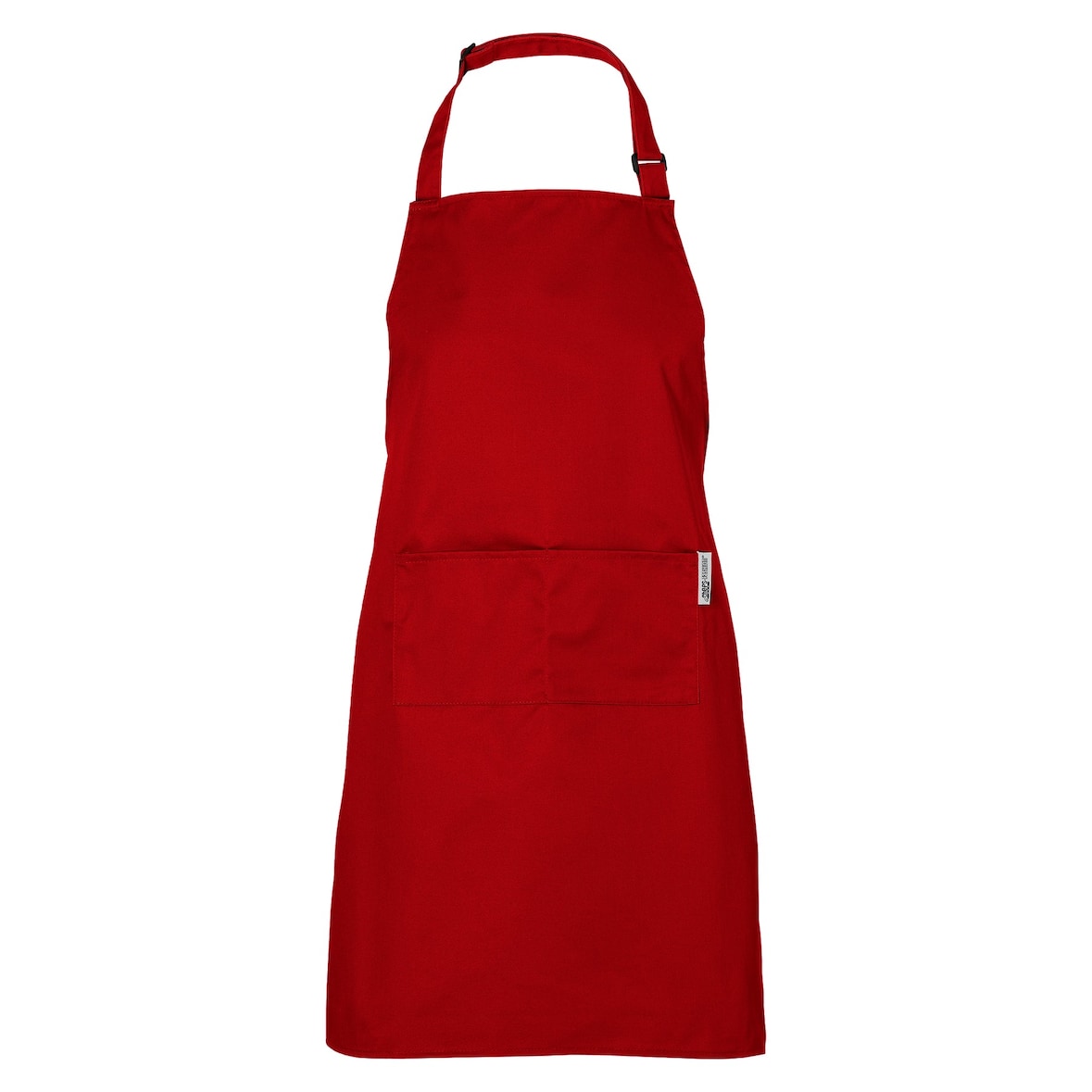 Chefs Fashion - Keukenschort - Rood schort - 2 zakken - Simpel verstelbaar - 71 x 82 cm