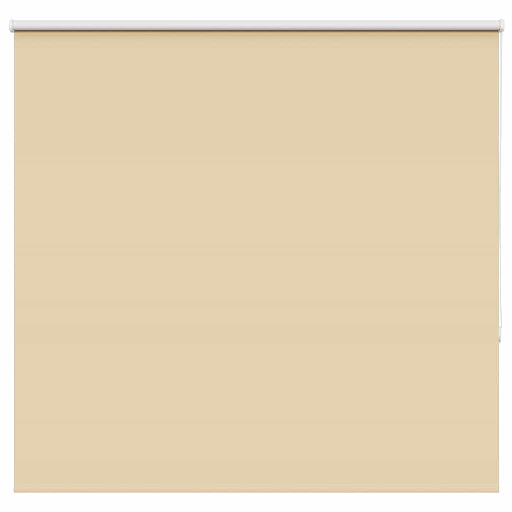 vidaXL Rolgordijn verduisterend 165x150 cm stofbreedte 161,6 cm beige