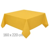 thumbnail of Migros Cucina & Tavola - Tafelkleed Geel - Airlaid papier - Linnenstructuur - 160 x 220 cm