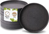 thumbnail of BIOZOYG 4 Stück Mehrwegteller Ø20cm Wiederverwendbar Spülmaschinenfest Mikrowellengeeignet Umweltfreundlich Plastikteller für Restaurants & Catering