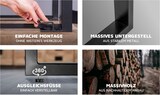 thumbnail of Esstisch Baumkante Akazie nussbaumfarben 140 x 80 cm X-Gestell schwarz FREDERIK