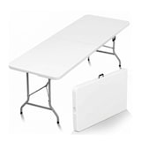 thumbnail of Yoevu - Mesa plegable de resina 240 cm compacta, resistente y fácil de transportar para interior y exterior