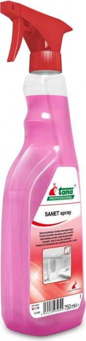 SANET Sanitärreinigungs- und Entkalkungsspray - Spray 750ml - TANA PROFESSIONNAL