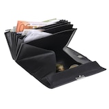 thumbnail of Esquire Kellnerbörse Leder schwarz Taxibörse Geldbörse Portemmonaie Bedienungsbörse 5001-90-00