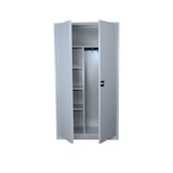 thumbnail of Lüllmann® Mehrzweckschrank mit Flügeltüren, 1950 x 925 x 422 mm, lichtgrau