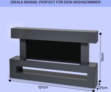 thumbnail of KlarsteinStudio Light & Fire 3 Smart Kamin 1000/2000W MDF WiFi-SteuerungDunkelgrau