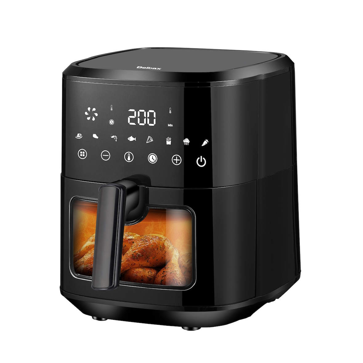 Fritadeira Ar Quente Beltax BHF5015, Utilize até 80% menos gordura, Temperatura totalmente ajustável entre 80 - 200°C, Temporizador até 60 minutos