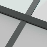 thumbnail of vidaXL Schiebetür mit Beschlag 76x205 cm Hartglas & Aluminium