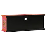 thumbnail of Helloshop26 - Meuble TV multimédia étagère télévision buffet téléviseur salle à manger salon chambre rose 110 x 30 x 40 cm bois 02_0028289