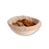 thumbnail of KESPER Gärkörbchen mit Stoffeinlage, Rattan 19630