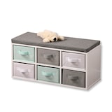 thumbnail of KESPER Kinder-Sitzbank mit Sitzkissen, weiß, FSC