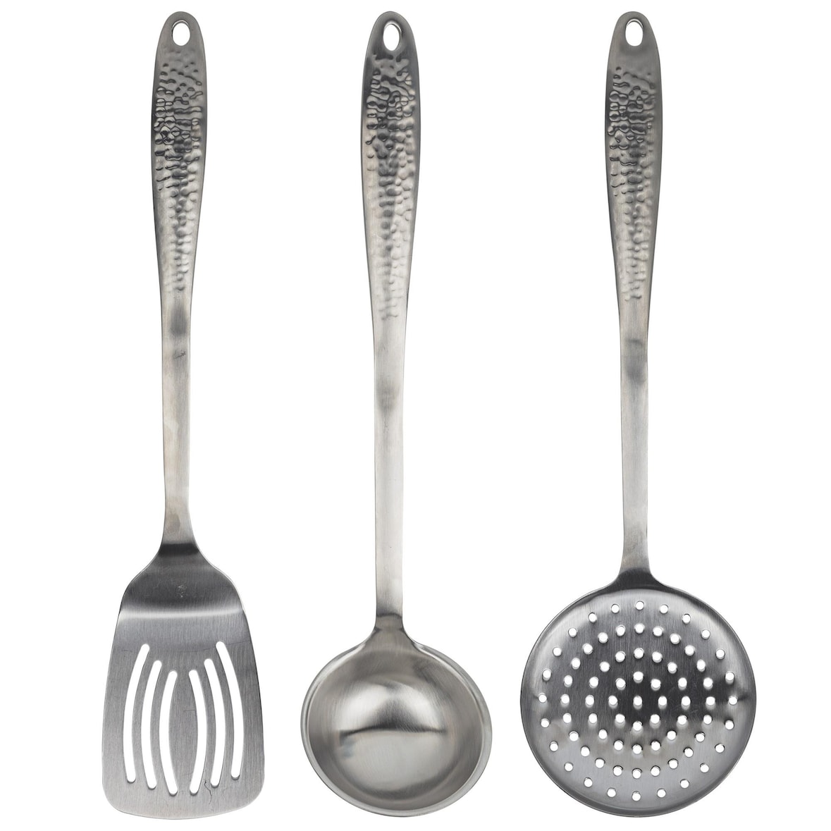 San Ignacio Origen - Set di 3 utensili da cucina in acciaio inossidabile
