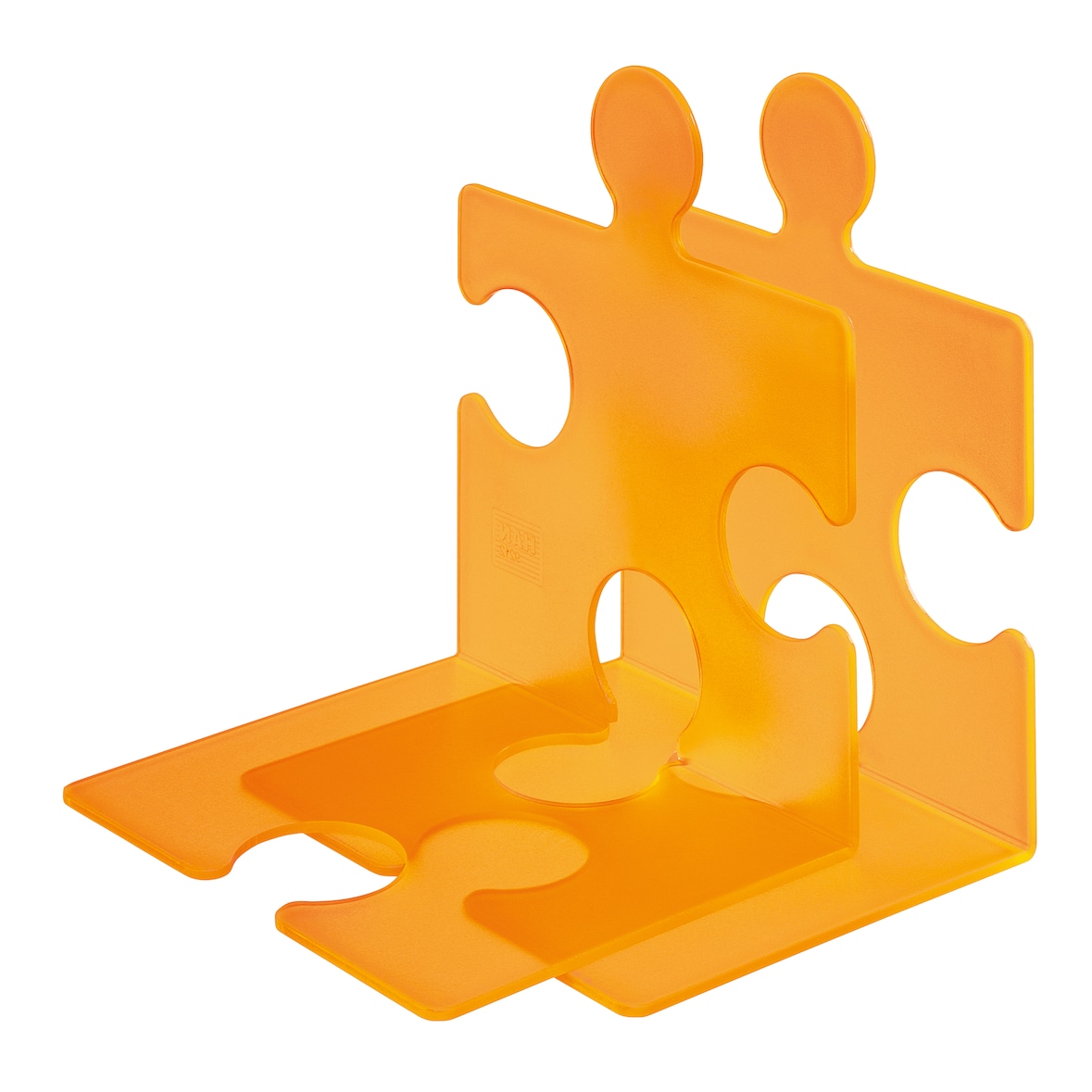HAN 9212-61D 1 STK Buchstütze PUZZLE transluzent-orange Buchstütze