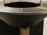 thumbnail of PURLINE Grande barbecue in acciaio nero con piastra e griglia in acciaio EFP56B