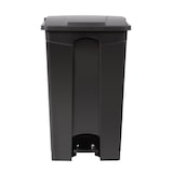 thumbnail of Cubo de basura con pedal para cocina Jantex, color negro, 87 l
