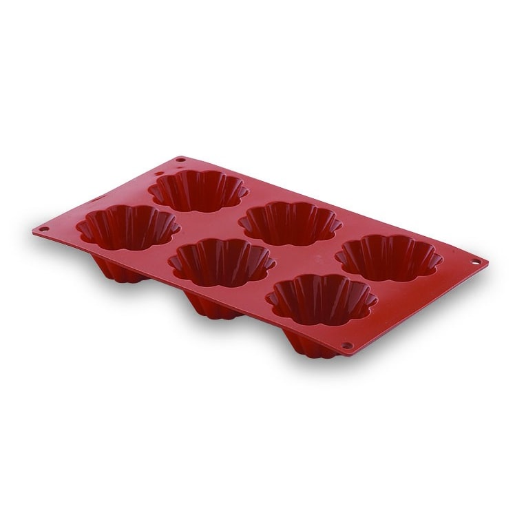 Mould Silikon Briochette 6 Hohlräume von Lacor