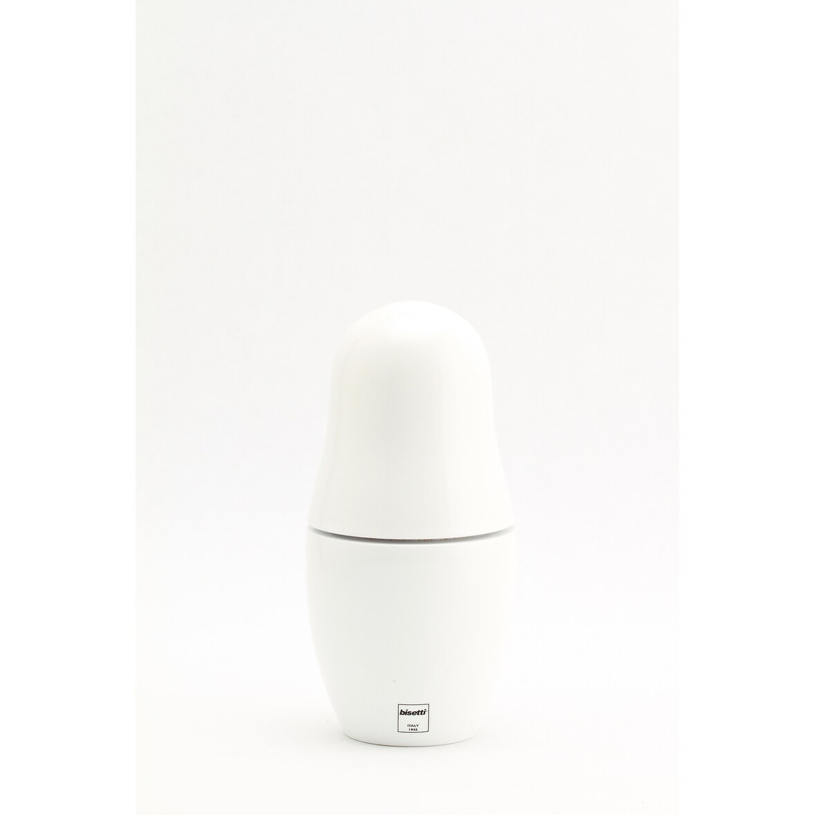 BISETTI - Macina spezie "Matryoshka" in faggio laccato bianco