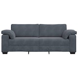 thumbnail of vidaXL 3-Sitzer-Sofa Dunkelgrau 220x77x82 cm Samt