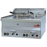 thumbnail of DIAMOND - Friteuse gaz, 2 cuves 8 litres -top-