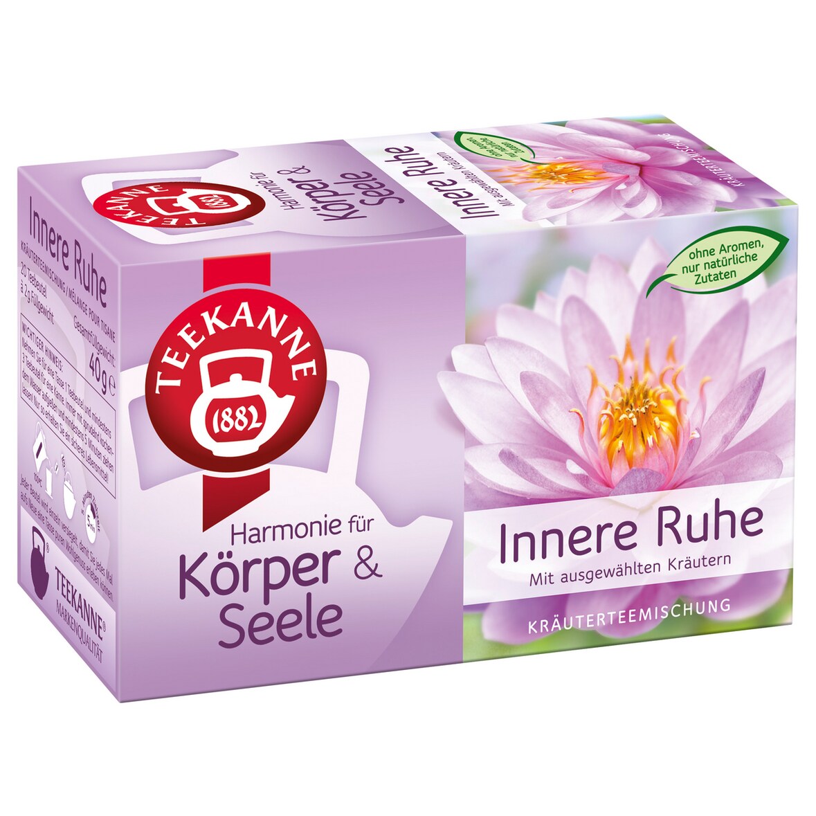 Teekanne Kräutertee Innere Ruhe 20 Teebeutel (40 g)