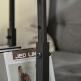 thumbnail of HOMCOM Tavolino da Salotto a C Altezza Regolabile 4 Ruote