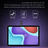 thumbnail of Tablette Tactile 10 Pouces Android Pro Max 4G LTE 8GB+256GB Double SIM Gris YONIS