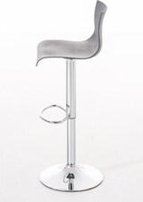 thumbnail of CHEFGASTRO Barhocker MAUI Chrom HxBxT 84x39x36cm Kunststoff Grau Barstuhl