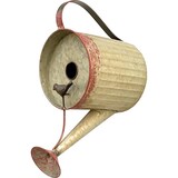 thumbnail of DanDiBo Vogelhaus zum Aufhängen Metall Deko Gießkanne wetterfest 501138 Nistkasten 40 cm Futterstation für Vögel Shabby Metallkanne Kanne Balkon