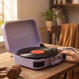 thumbnail of PRIXTON Tocadiscos Bluetooth VC600 Reproductor y Convertidor de Vinilos - Lila