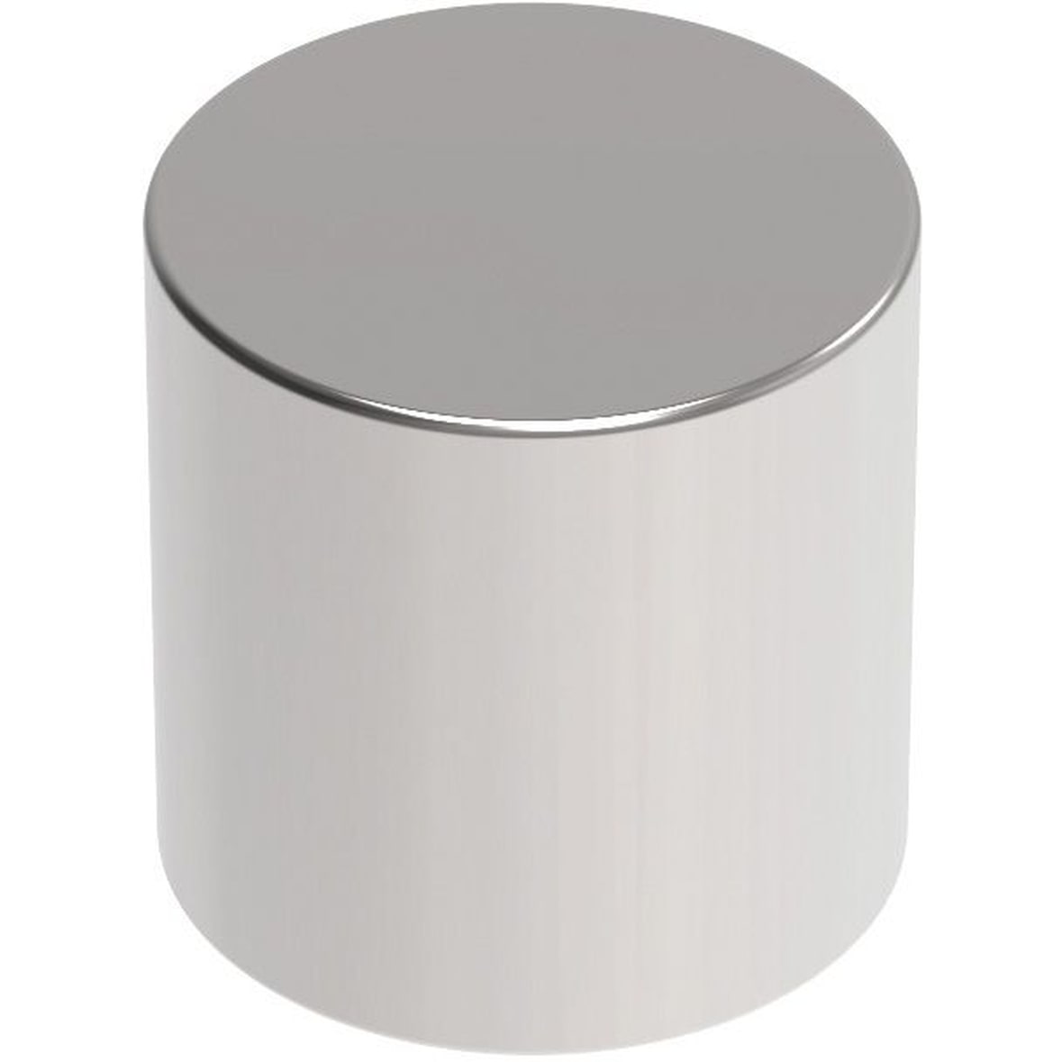 Neodym-Zylindermagnet 10x10mm 4000 g hellsilber VE=10x4 Stück