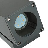 thumbnail of Lampada da parete angolare per esterni ONTARIO 2x GU10 max. 35W vetro alluminio fuso antracite LE51302