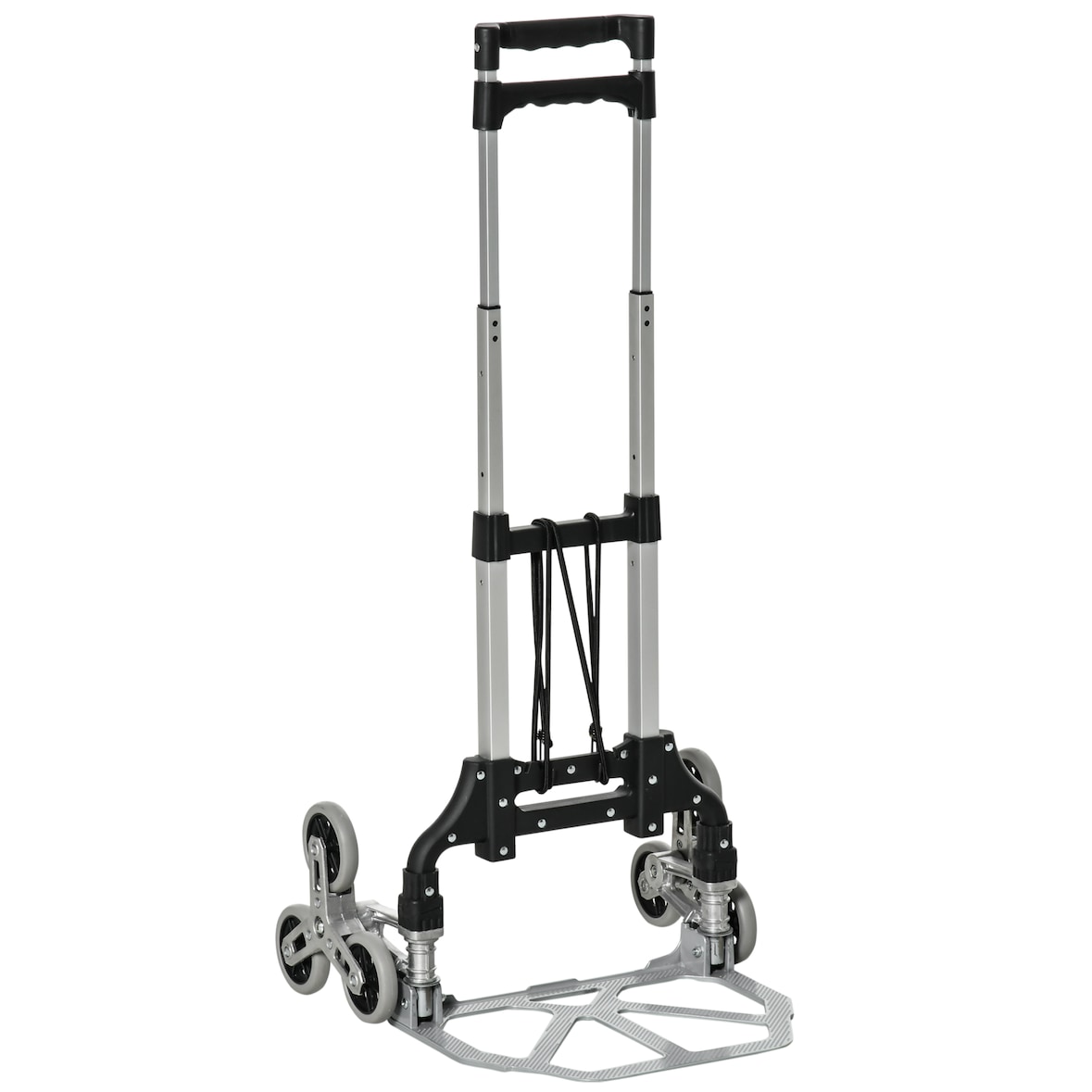 Carretilla de Mano Plegable para Escalera Carga 70kg para Entrega Almacenes