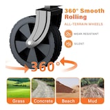 thumbnail of Carrinho de Transporte Dobrável com Rodas DASCK, 120kg, com Pegas Ajustáveis e Bolsa de Armazenamento